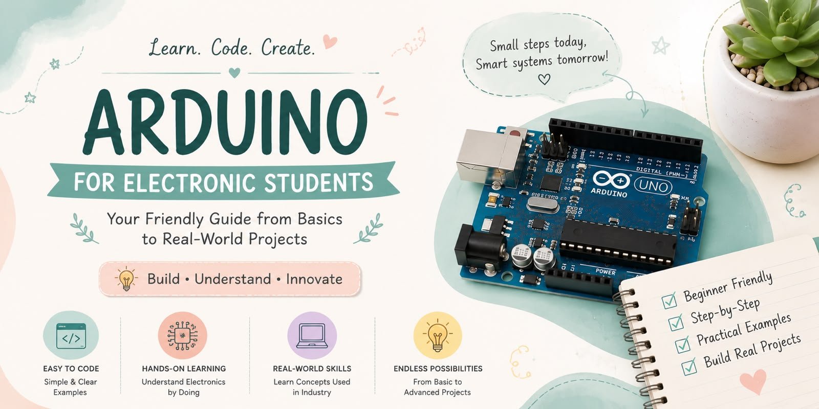 ARDUINO FOR ELECTRONICS STUDENTS