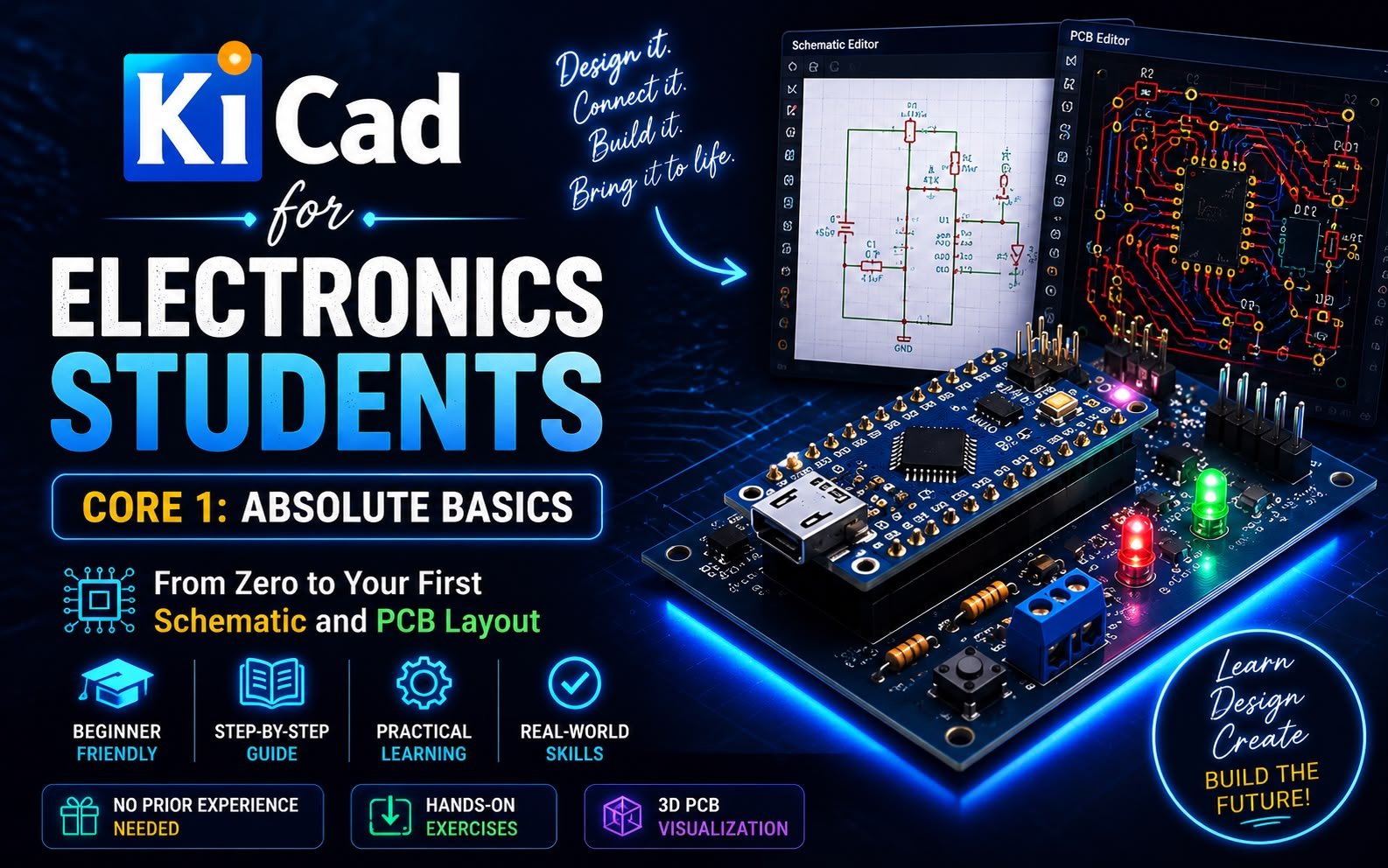 Complete Guide to KiCad PCB Design for Electronics Students