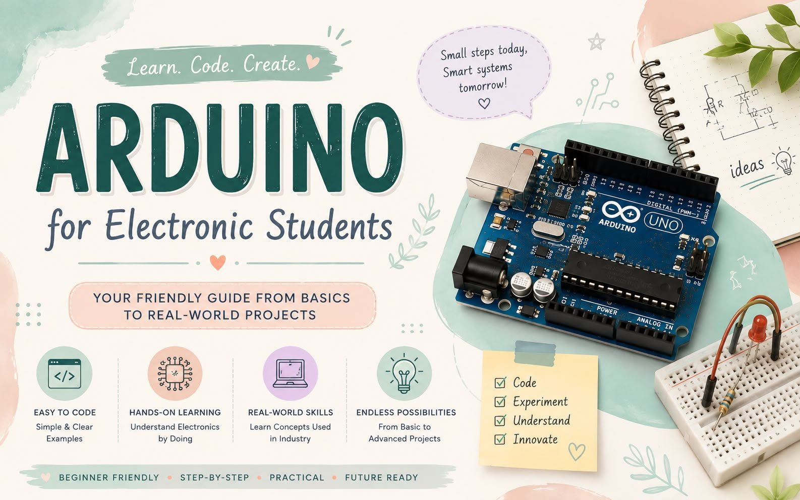 ARDUINO FOR ELECTRONICS STUDENTS