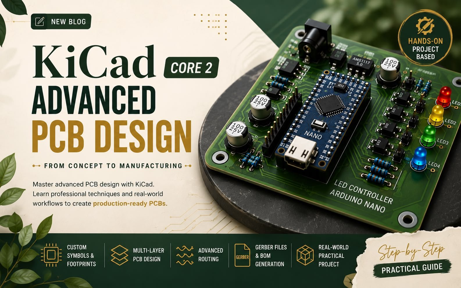 Master Advanced PCB Design with KiCad Core 2: A Complete Practical Guide